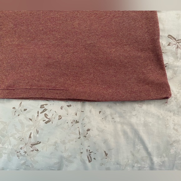 Michael Stars red brown tshirt, one-size. Used - Picture 3 of 6